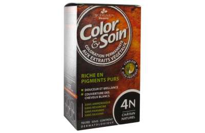 Color & Soin barva a péče 4N přírodní hnědá 135 ml